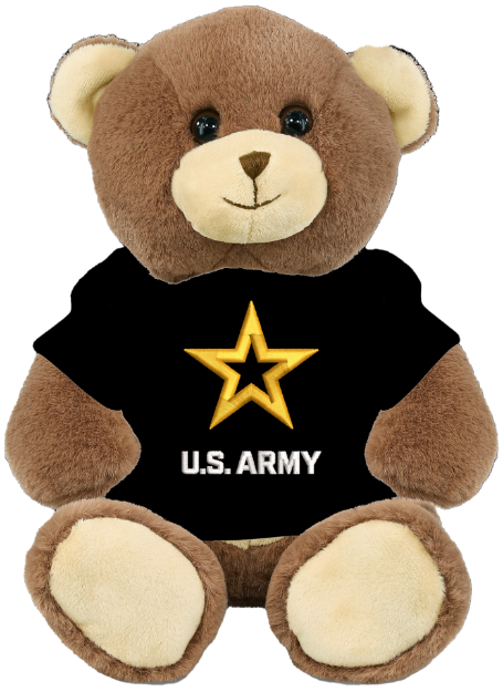 Picture of Army Star Super Soft Brown Bear