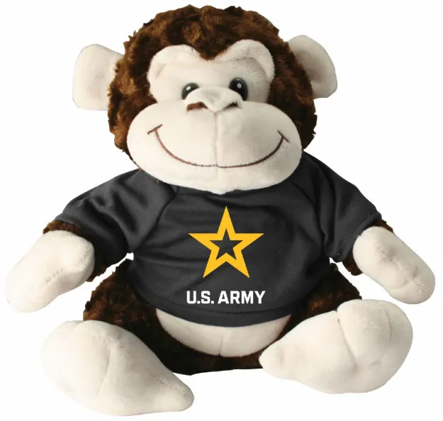 Picture of Army Star Plush Monkey