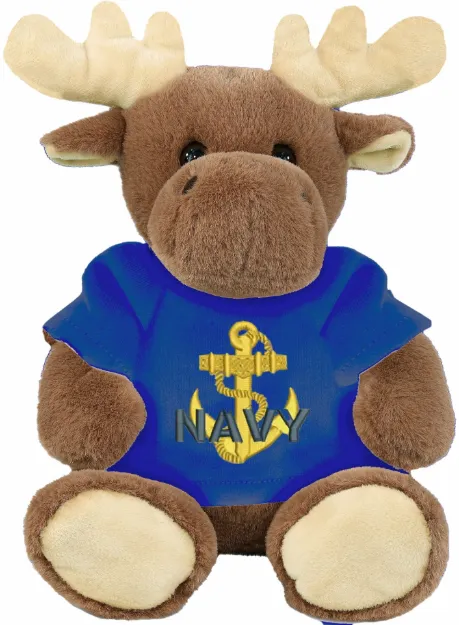 Picture of Navy Anchor Super Soft Moose