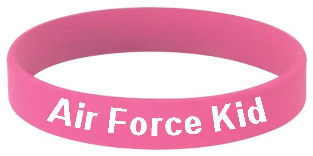 Picture of Air Force Kid on Pink