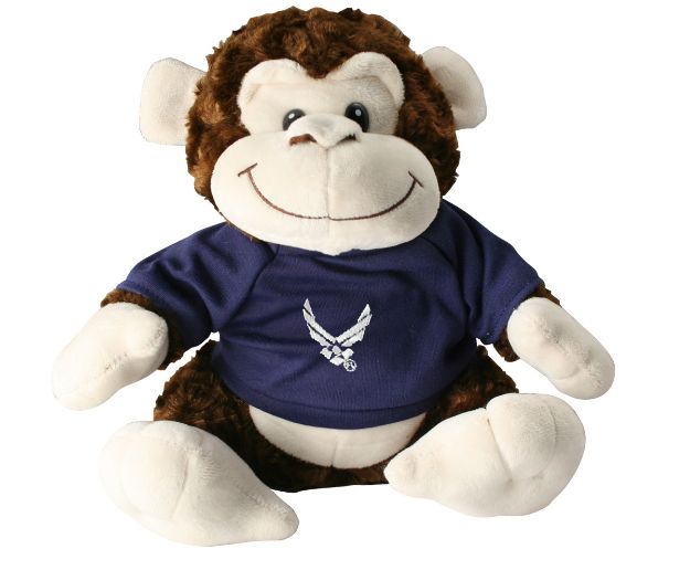 Picture of Air Force Symbol Plush  Monkey