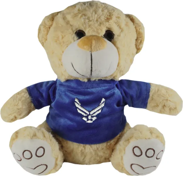 Picture of U.S. Air Force Symbol Plush Brown Bear