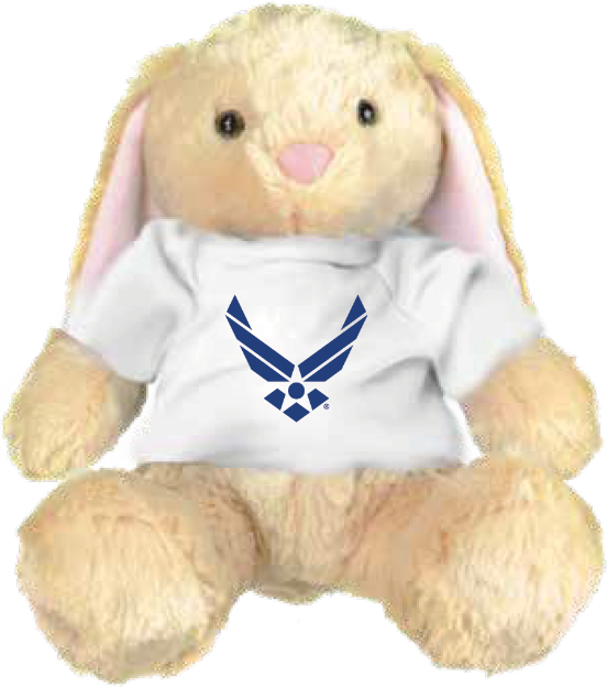 Picture of U.S. Air Force Symbol Plush Bunny Rabbit