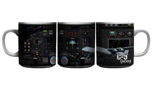 Picture of C-5 Galaxy Cockpit