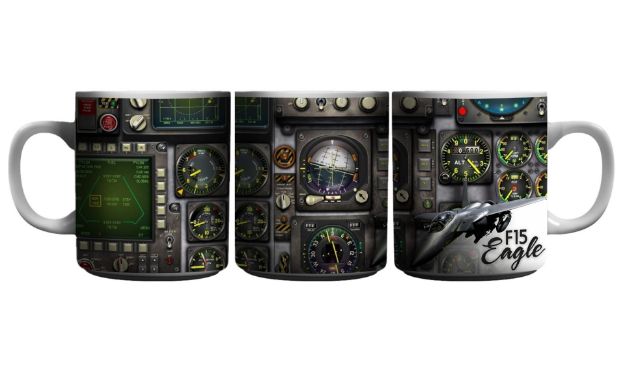 Picture of F-15 Eagle Cockpit