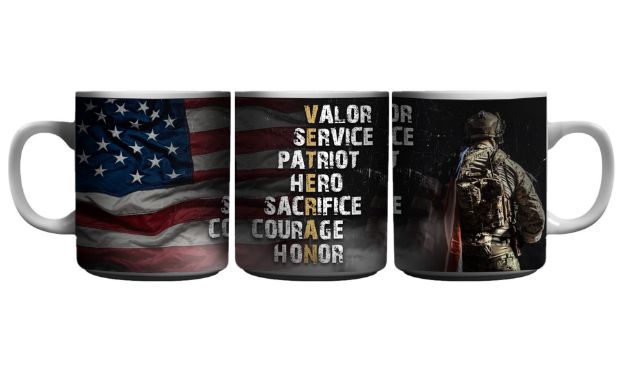 Picture of Veteran - American Flag
