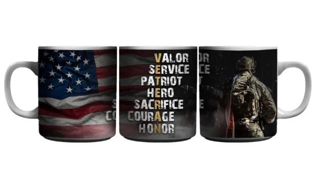 Picture of Veteran - American Flag