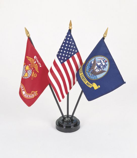 Picture of Desk Flag - Flag Base - Three Hole