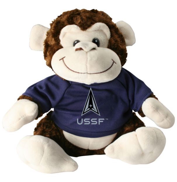 Picture of Space Force Stuffed Plush Monkey
