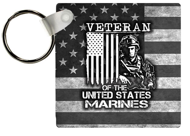 Picture of Key Chain - Marine Veteran