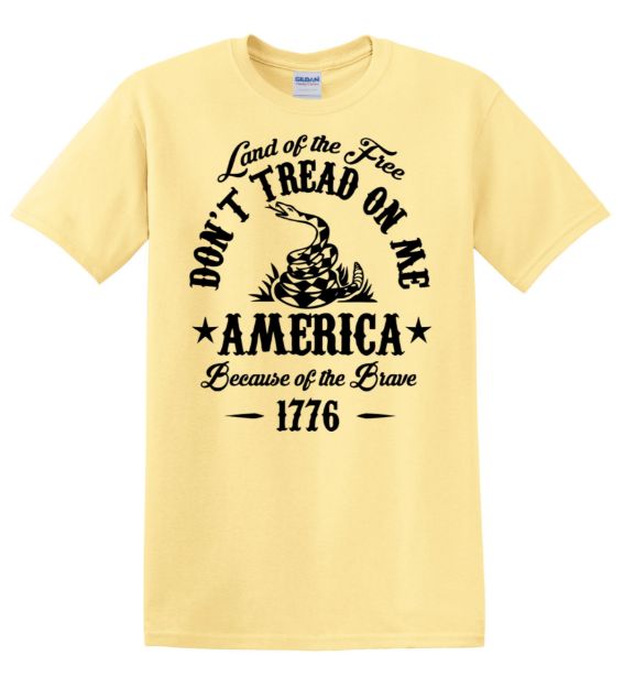 Picture of Land of the Free Because of the Brave Don’t Tread on Me