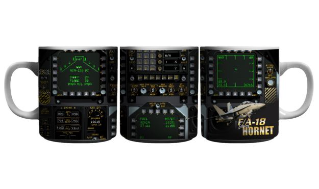 Picture of FA-18 Hornet Cockpit