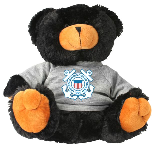 Picture of Coast Guard Plush Black Bear