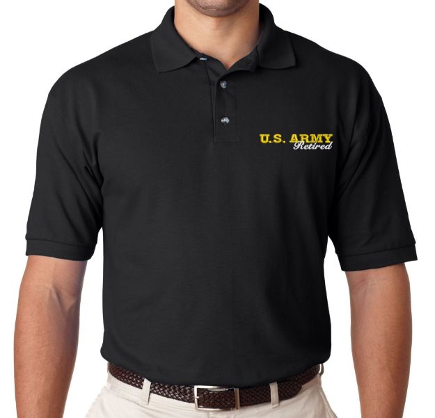 Picture of ARMY RETIRED POLO