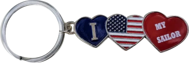 Picture of Key Chain - I Love My Sailor