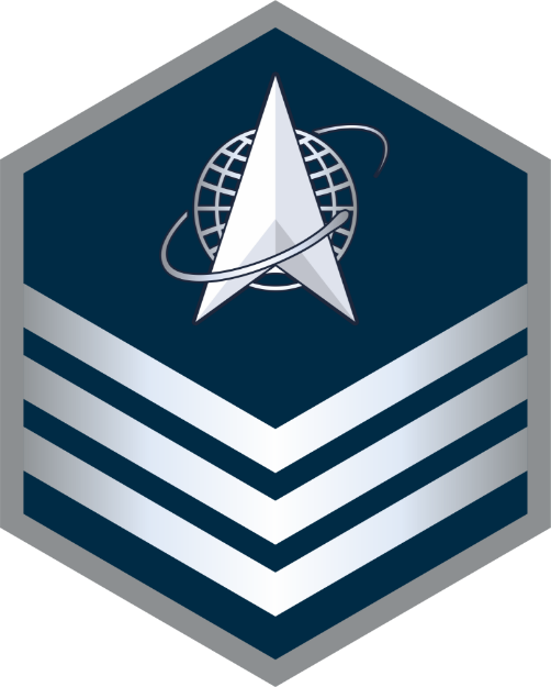 Picture of Mylar Decal - Space Force E-5 Sergeant