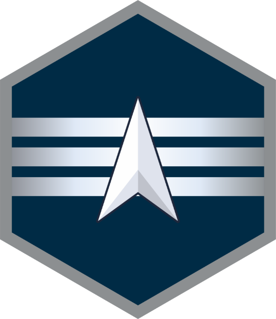 Picture of Mylar Decal - Space Force E-4 Specialist