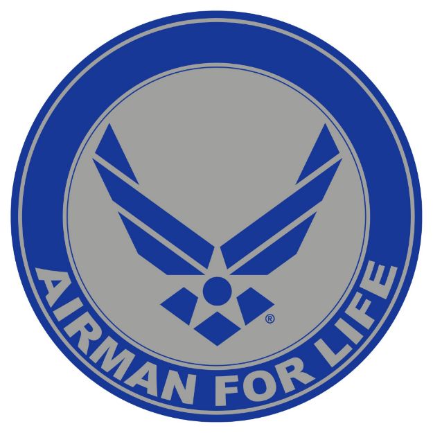 Picture of Sticker - Airman For Life