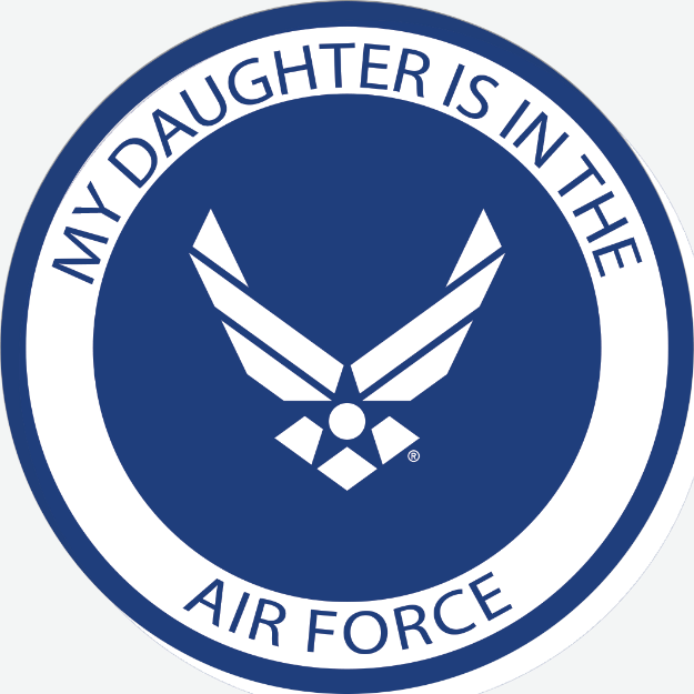 Picture of Mylar Decal - Daughter in the Air Force