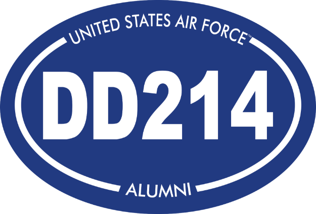 Picture of Sticker - Air Force DD214 Alumni