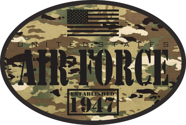 Picture of Sticker - Air Force Established 1947