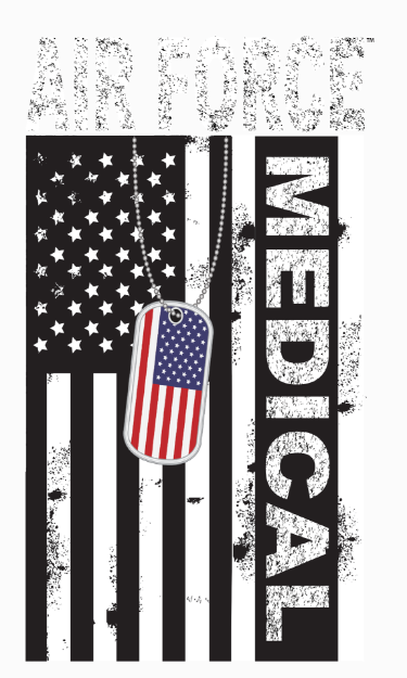 Picture of Mylar Decal - Air Force Medical