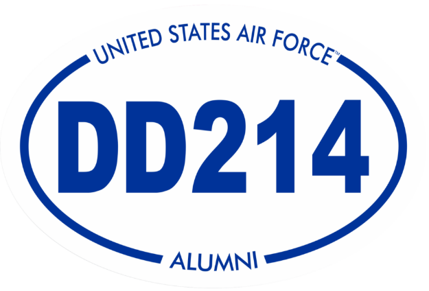 Picture of Sticker - Air Force DD214 Alumni