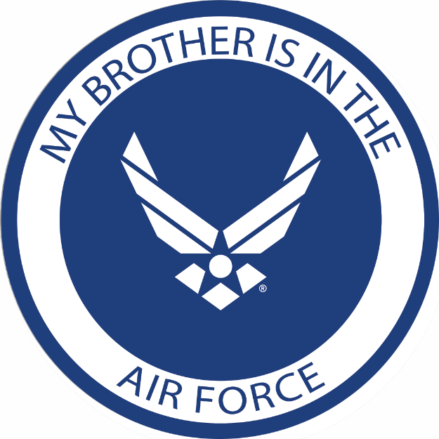 Picture of Mylar Decal - Brother in the Air Force