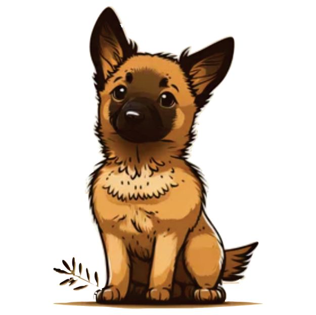 Picture of Mylar Decal - K-9 Puppy