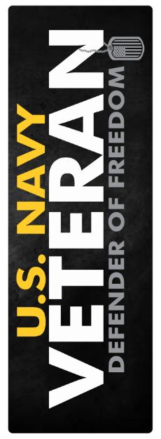 Picture of Sticker - Navy Veteran