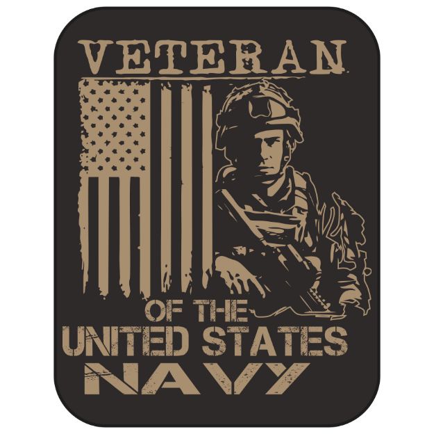 Picture of Sticker - Navy Veteran