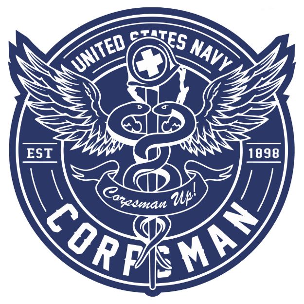 Picture of Sticker - Navy Corpsman