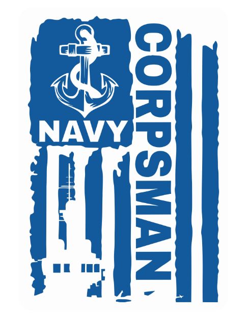 Picture of Sticker - Navy Corpsman