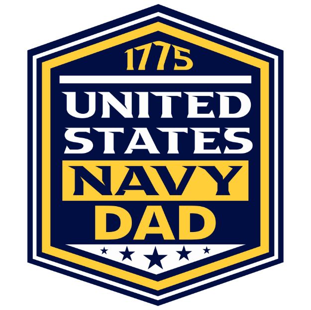 Picture of Sticker - Navy Dad 1775