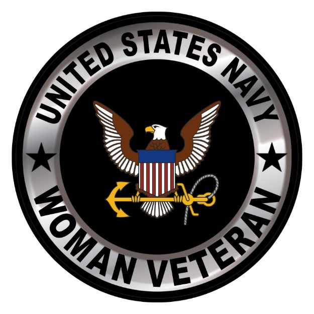 Picture of Sticker - Female Veteran
