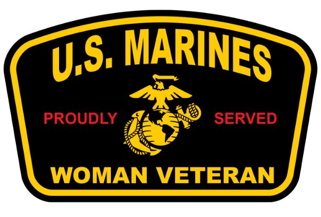 Picture of Sticker - Female Veteran
