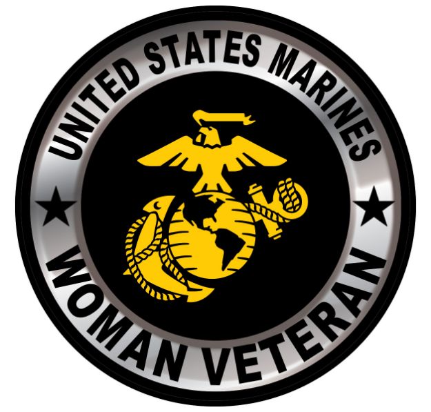 Picture of Sticker - Female Veteran