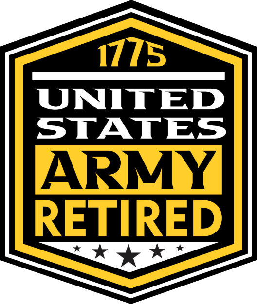 Picture of Sticker - Army Retired 1775