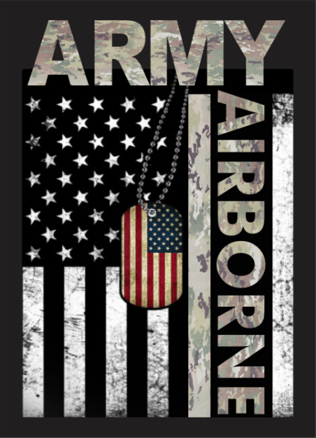 Picture of Sticker - Army Airborne