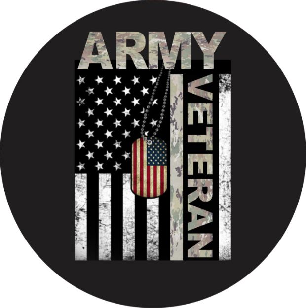 Picture of Sticker - Army Veteran