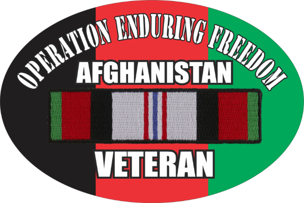 Picture of Oval Magnet - Afghanistan OEF