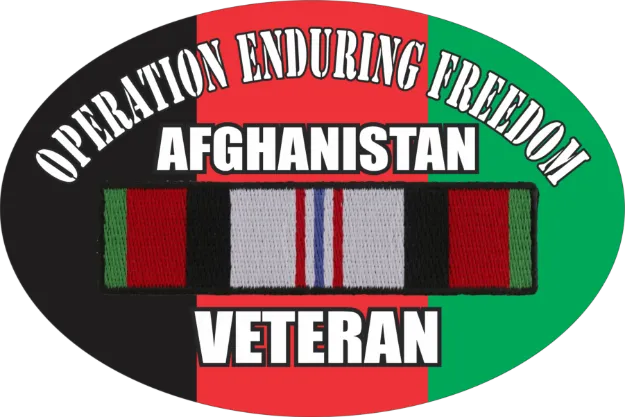Picture of Oval Magnet - Afghanistan OEF