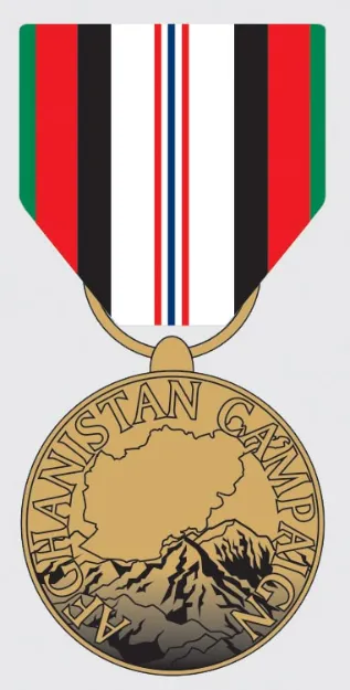 Picture of Mylar Decal - Afghanistan Campaign Service Medal