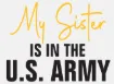 Picture of Mylar Decal - Sister in the Army