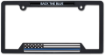 Picture of License Plate Frame - Blue Line (Police)