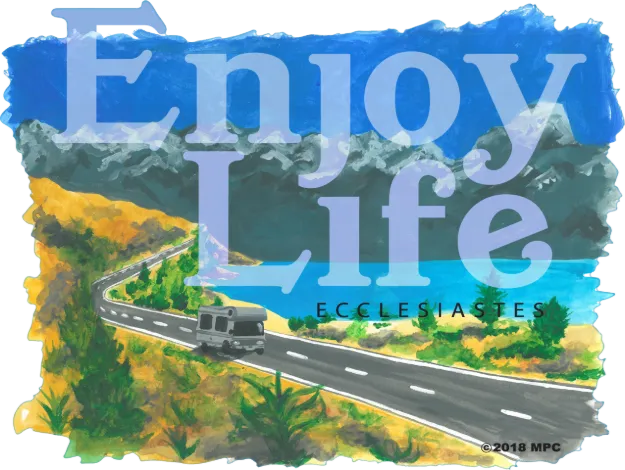 Picture of Sticker - Ecclesiastes Enjoy Life