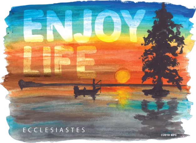 Picture of Sticker - Ecclesiastes Enjoy Life