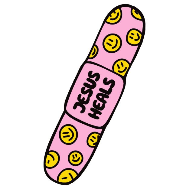 Picture of Sticker - Jesus Heals