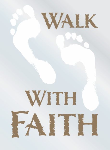 Picture of Mylar Decal - Faith