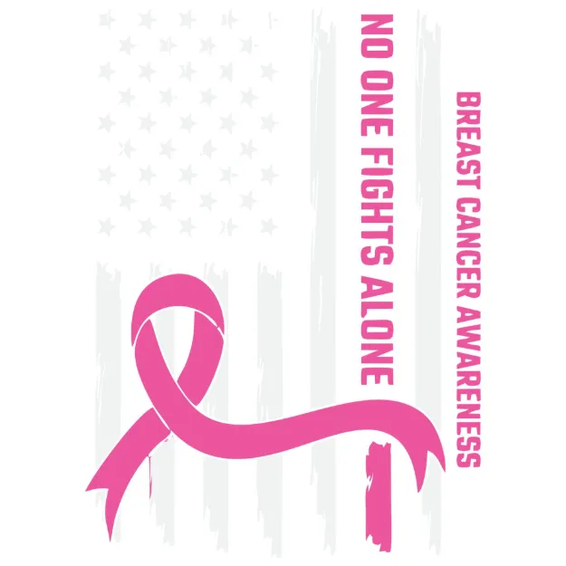 Picture of Mylar Decal - Breast Cancer